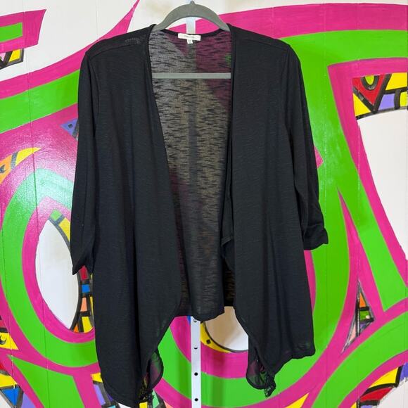 Maurices, Open Front Dual Layer Cardigan. Size 0X. In excellent condition! - Picture 1 of 8